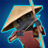 Samurai animated character
