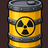 Nuclear Radiation Bunker Emergency Hazard Icons Pack