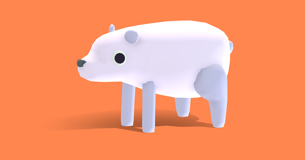 Polar Bear - Quirky Series | Characters | Unity Asset Store