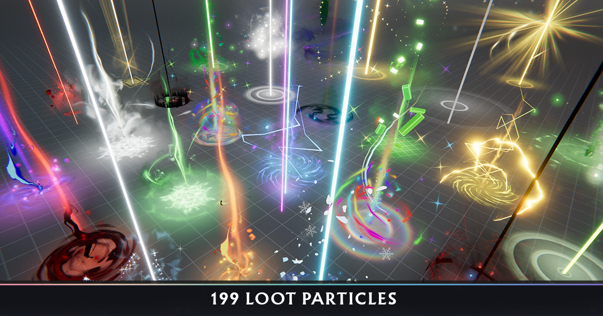 Steam Particle Unity Ultimate Loot VFX Pack - 199 Effects | VFX Particles | Unity Asset Store