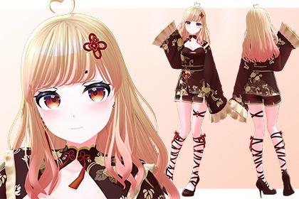 Mei 3D Anime Style Character