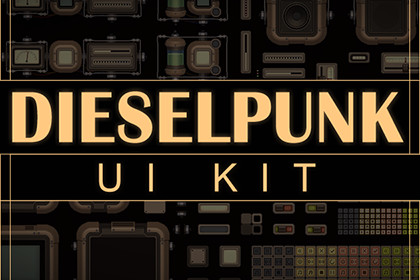 Dieselpunk UI/GUI Kit