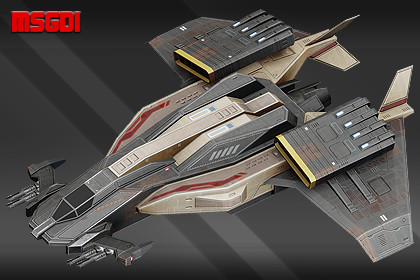 Spaceship Helicon Bomber HB22