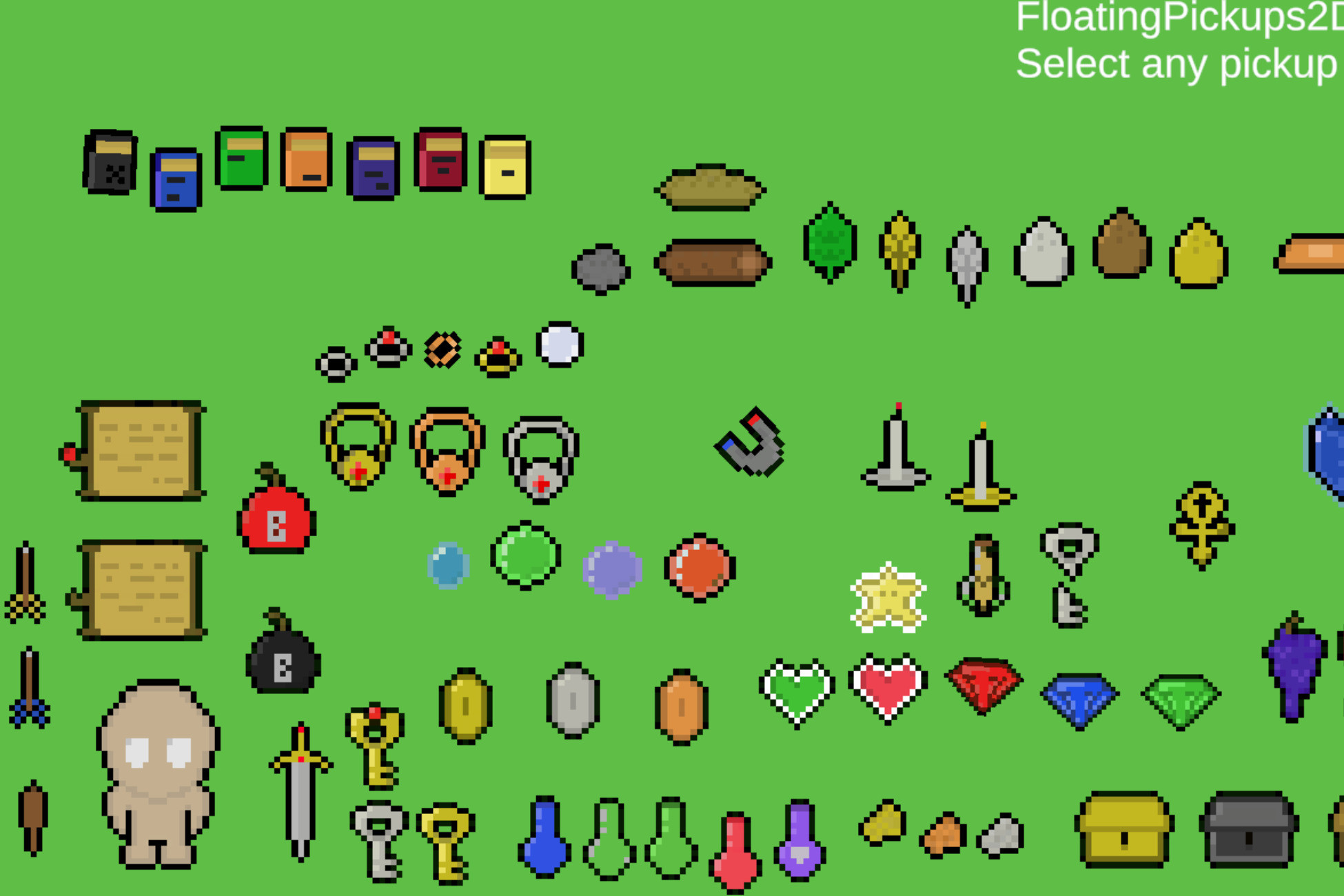 Timbeaux's 2D Floating Pickups, image 1