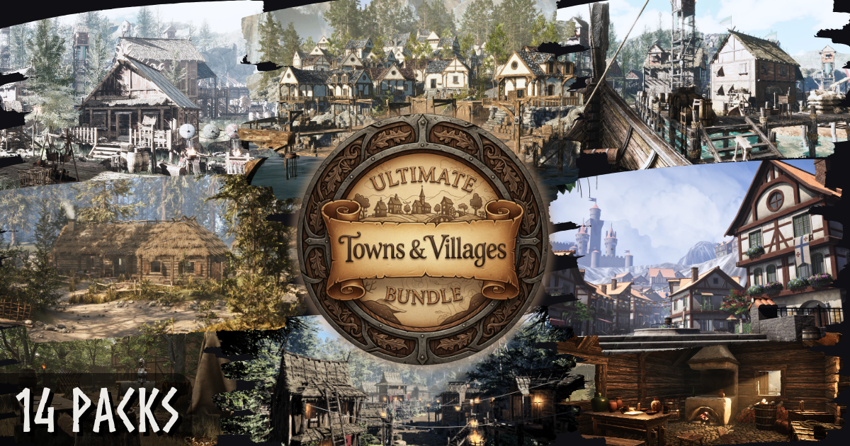 Towns & Villages Ultimate Bundle | 3D Environments | Unity Asset Store