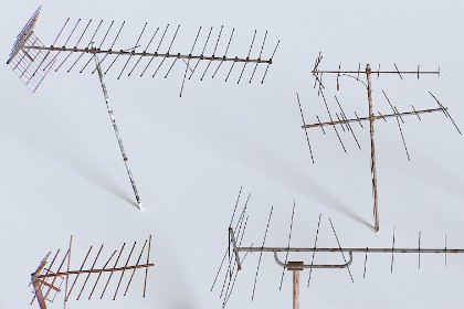Rusty Old Tv antennas pack