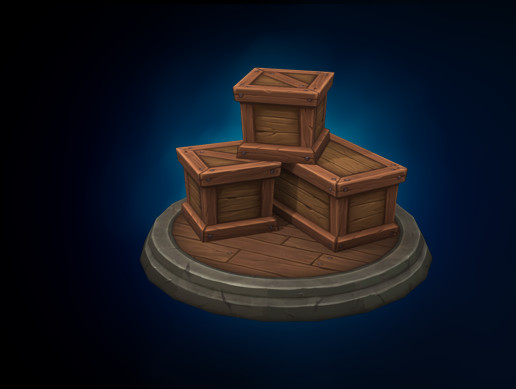 Hand paint Wooden box Pack | 3D Interior | Unity Asset Store