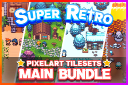 2D Cozy RPG - Farming - Tilesets - Characters - Pixelart MAIN BUNDLE
