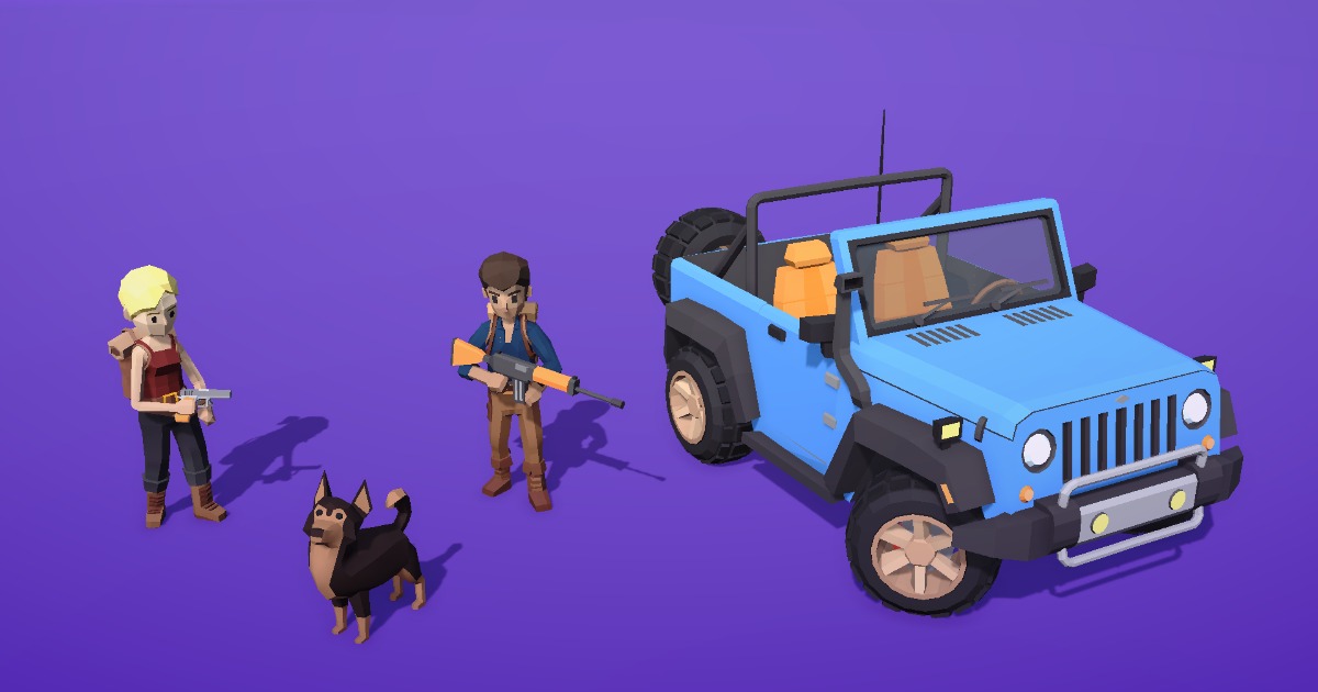 FREE Explorer Couple | 3D Characters | Unity Asset Store