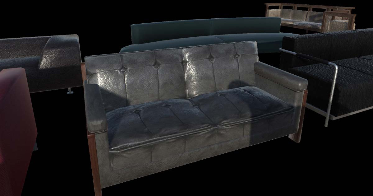 Unity Rendering Sofa Sofa / couches | 3D Furniture | Unity Asset Store