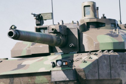 Rigged Tank AMX56 Leclerc