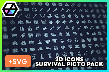 2D Icons - Survival Picto Pack