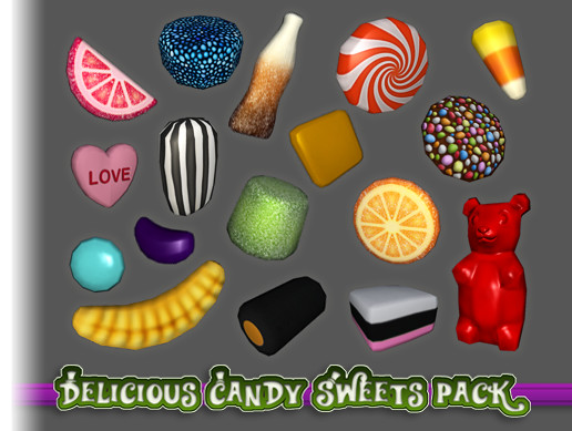 Delicious Candy Sweets Pack