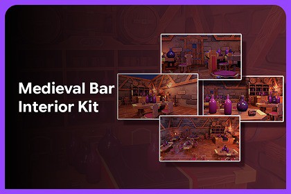 Medieval Bar Interior kit