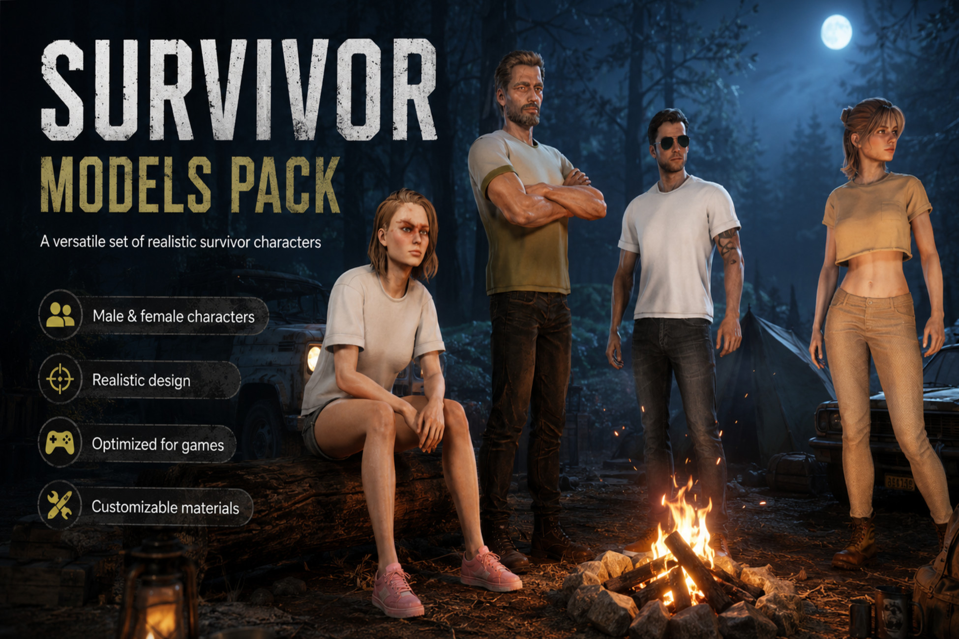 Survivor Models Pack