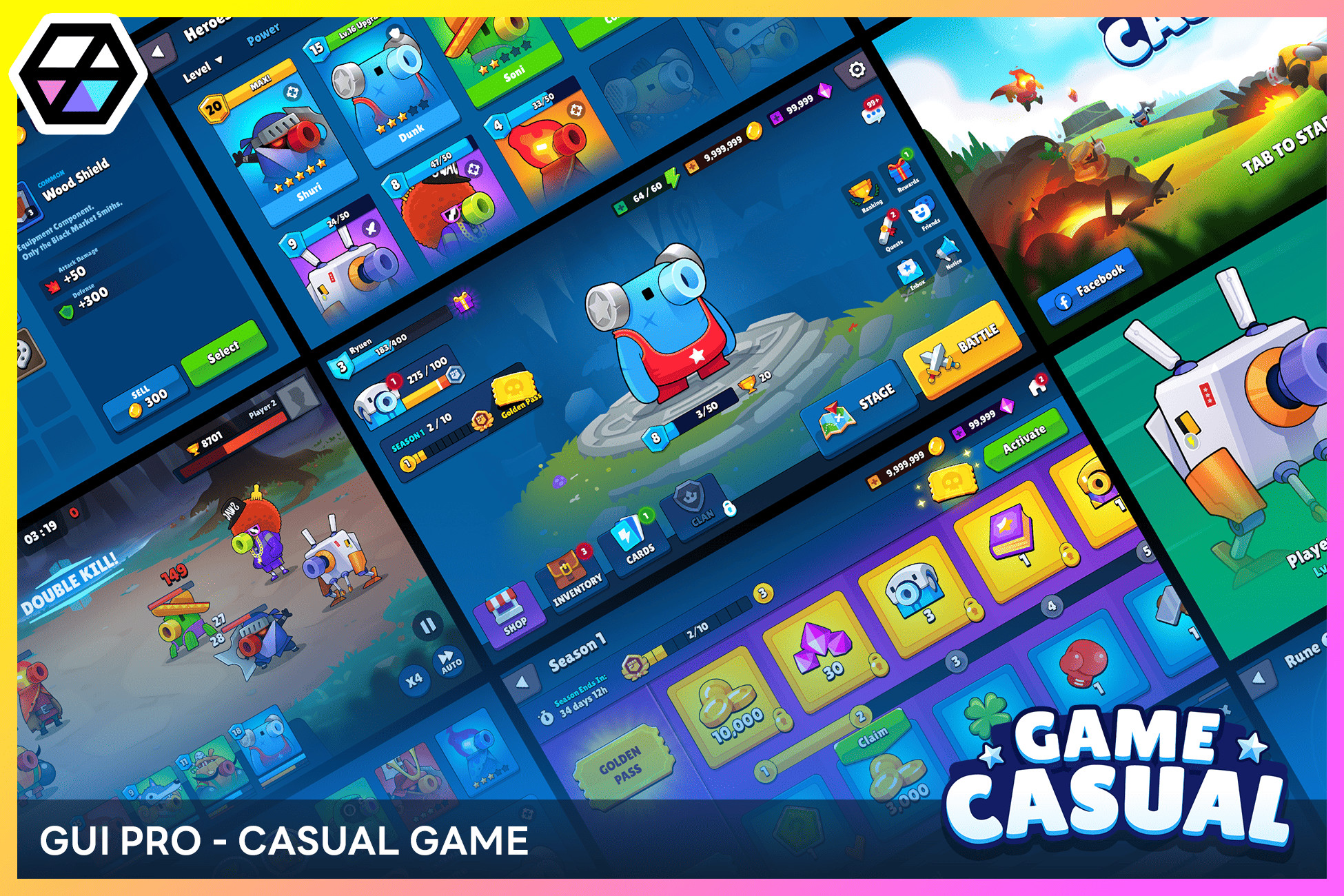 GUI Pro - Casual Game