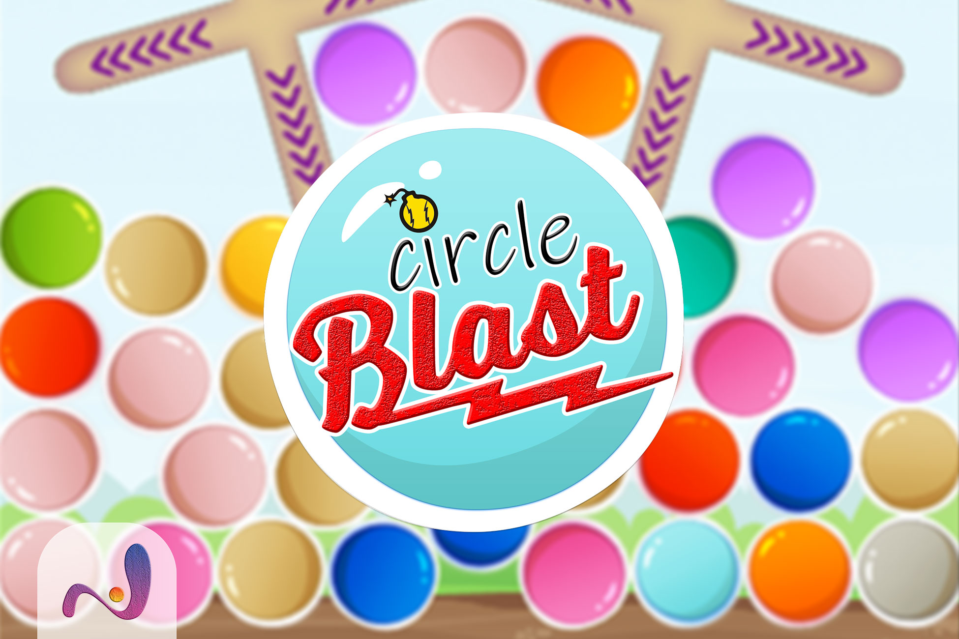 Circle Blast - game template