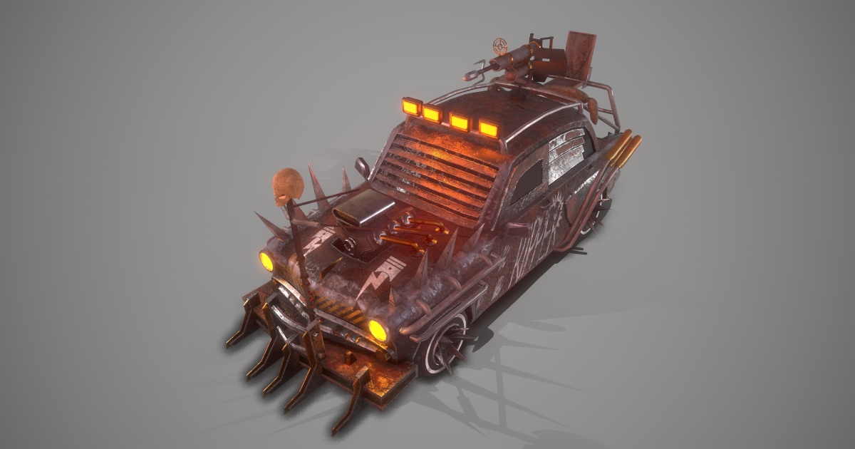 Battle Car 03 | 3D Vehicles | Unity Asset Store
