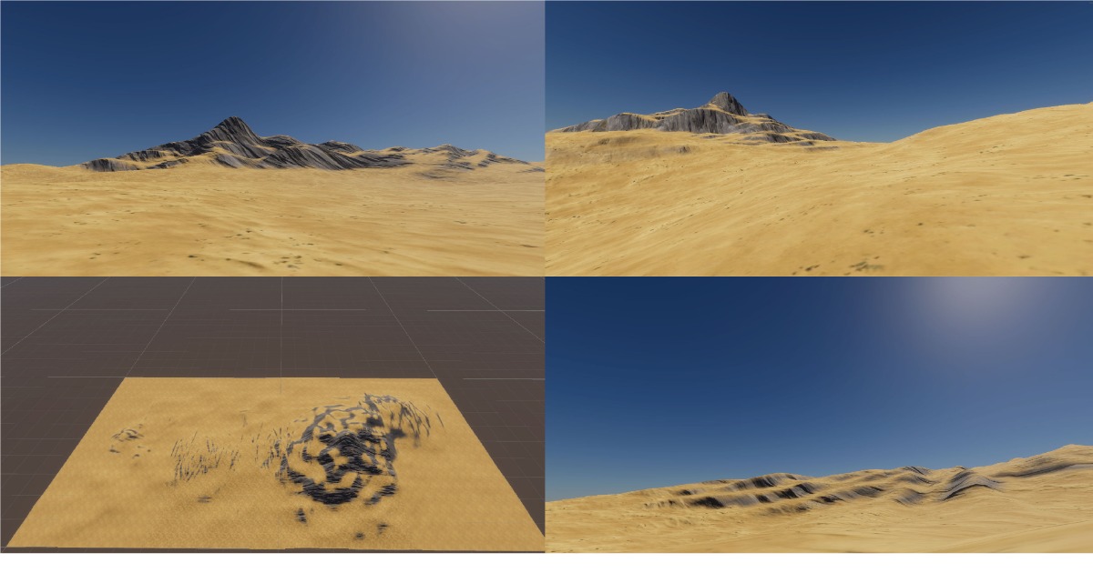 Desert Terrain: Apocalyptic Wasteland | 3D 环境 | Unity Asset Store