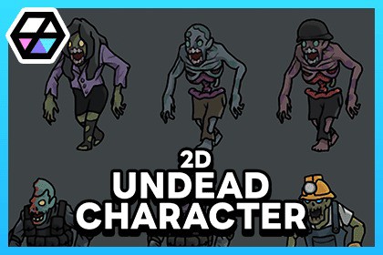 2D Characters - Undead Characters