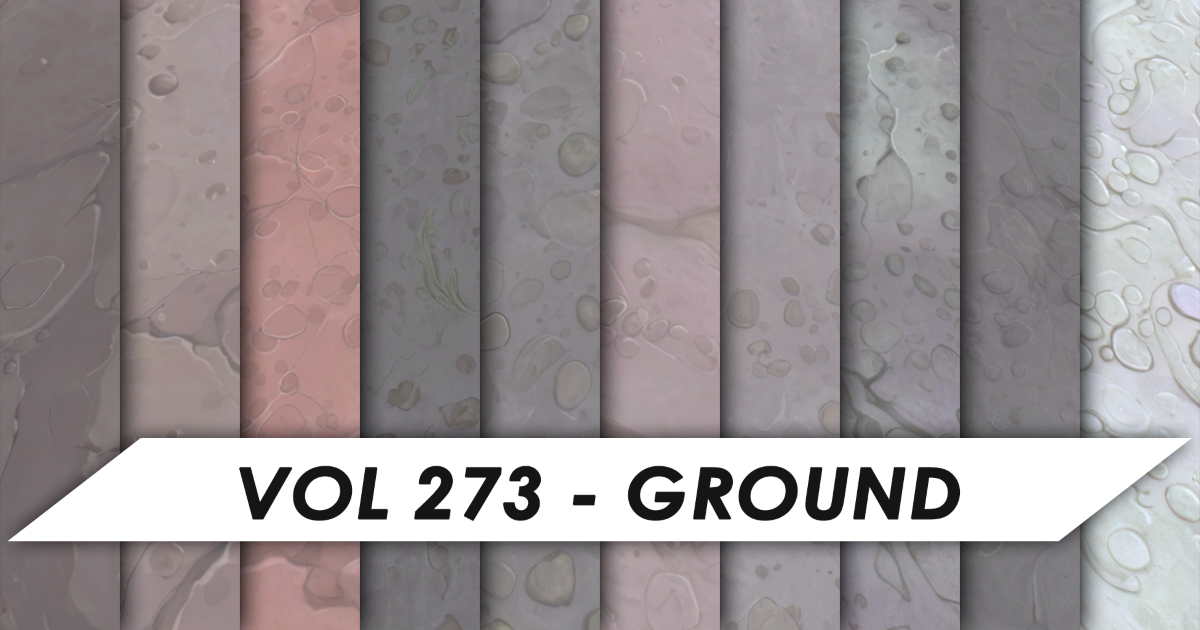 Stylized Textures - Vol 273 - Ground | 2D Textures & Materials | Unity ...