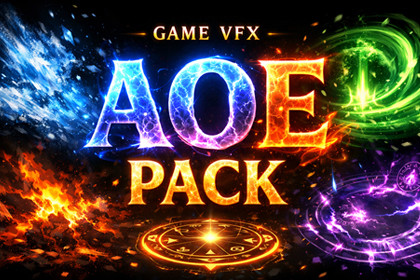 Game VFX - AOE Pack