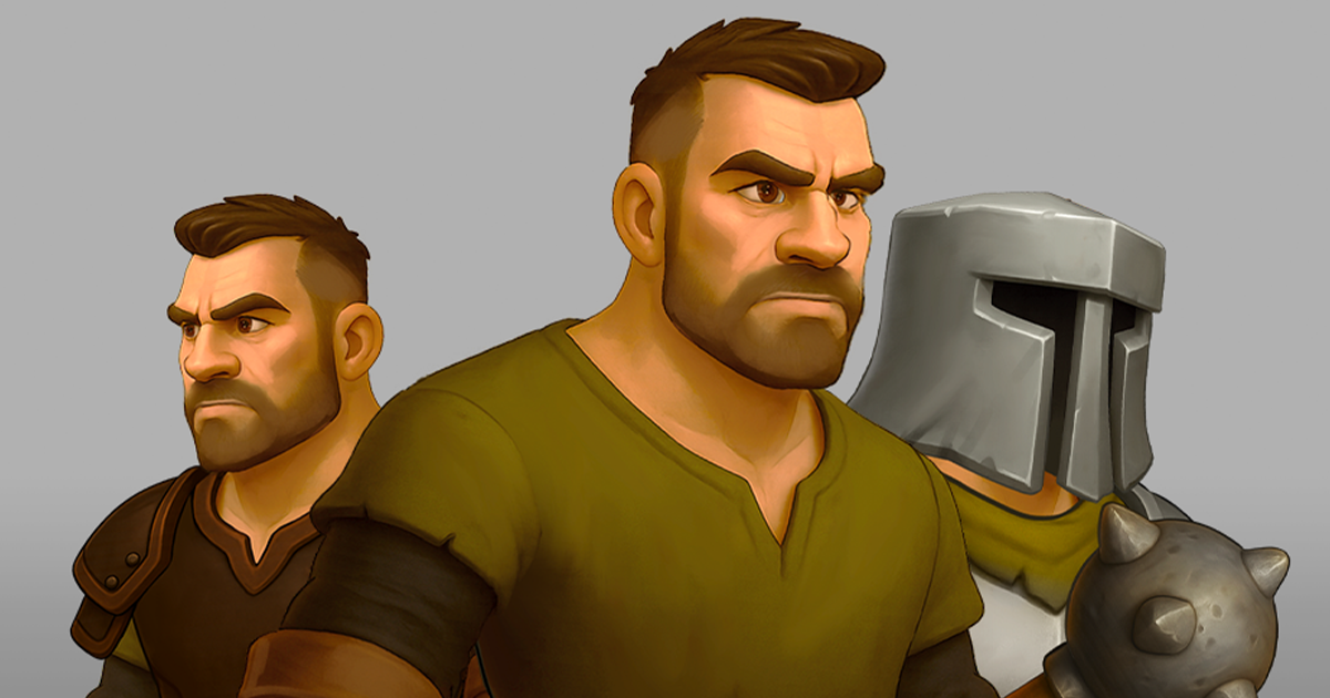 Animated 2D Character - Warrior (Spine) | 애니메이션 도구 | Unity Asset Store