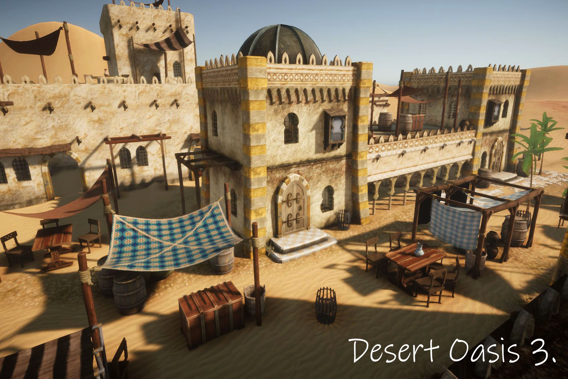 Rust Oasis Desert Oasis 3. Update | 3D Landscapes | Unity Asset Store