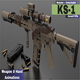 KS-1 Assault Rifle (Fps - Tps)