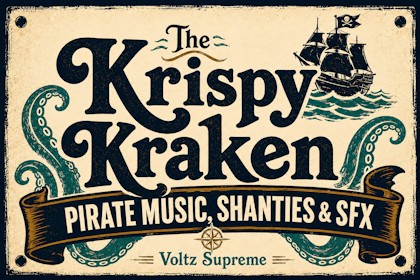 Pirate Music, Shanties & SFX - The Krispy Kraken