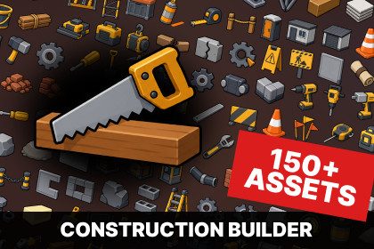 Construction Builder Tools Materials Icons Pack Simulation Strategy Tycoon Games