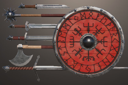 Wolf Warrior's Armaments (Fantasy Weapons Pack)