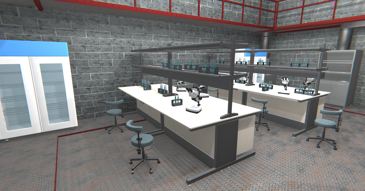 Underground laboratory - interior and props | 3D Interior | Unity Asset ...