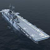 Low Poly Military Warship Collection 11