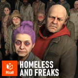 Urban Homeless and Freaks - American Streets
