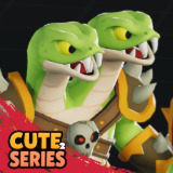 Serpent Snake King Cute Series