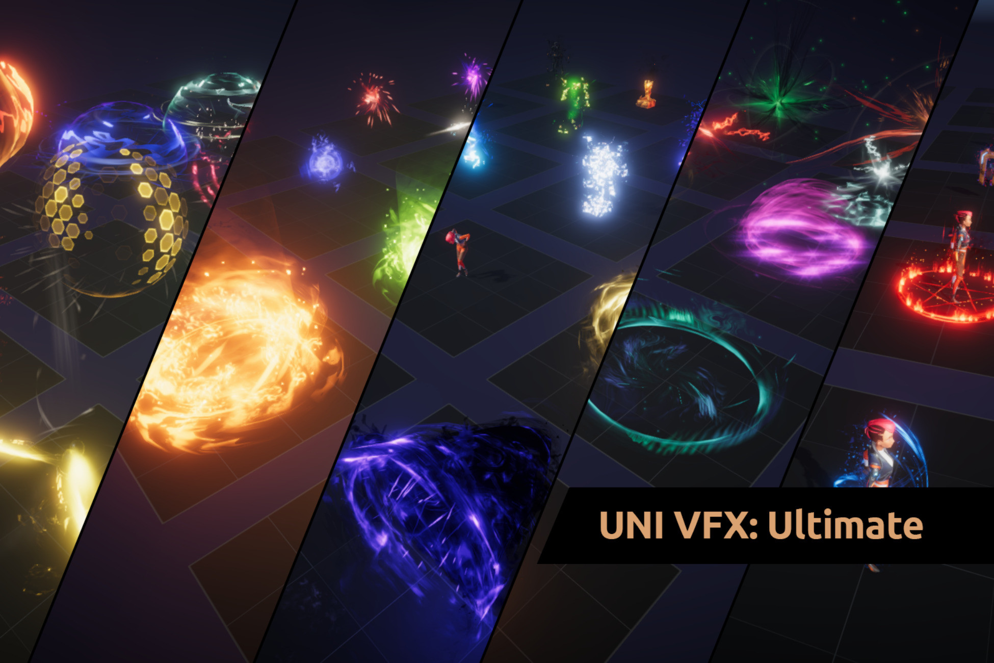 UNI VFX: Ultimate pack for Visual Effect Graph | VFX Particles | Unity ...