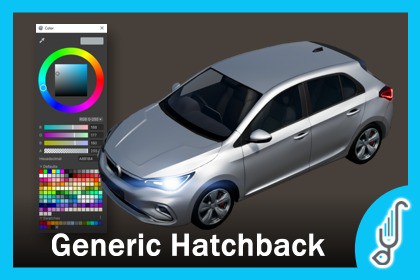 Generic City Car Hatchback Combi HD