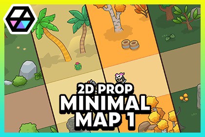 2D Props - Minimal Map 1