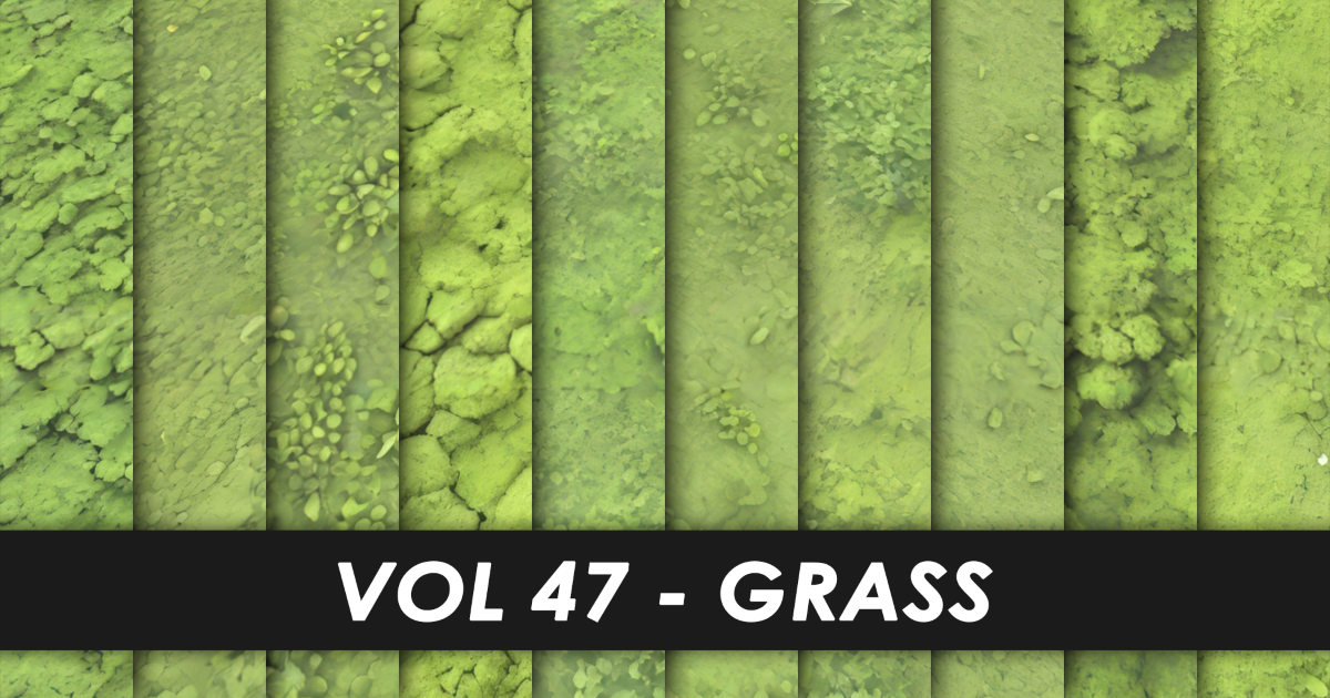 Turf 2d Realistic Textures - Vol 47 - Grass | 2D Textures & Materials | Unity ...