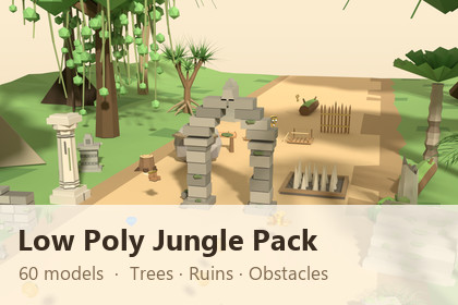 Low Poly Jungle Pack