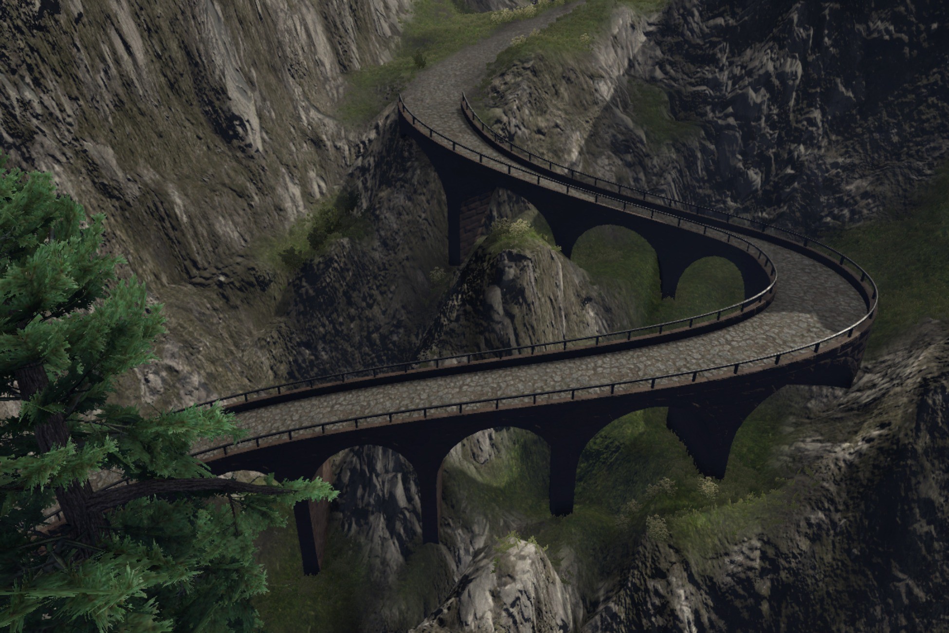 Unity Engine Bridge Flexible Stone Bridge | 3D Environments | Unity Asset Store