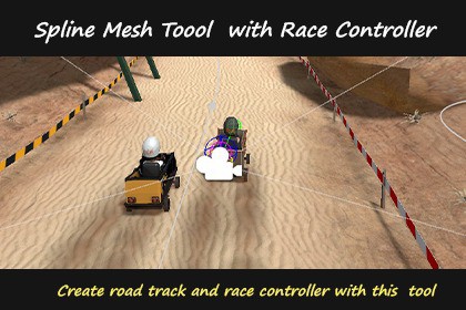 Spline Tool With Race Controller