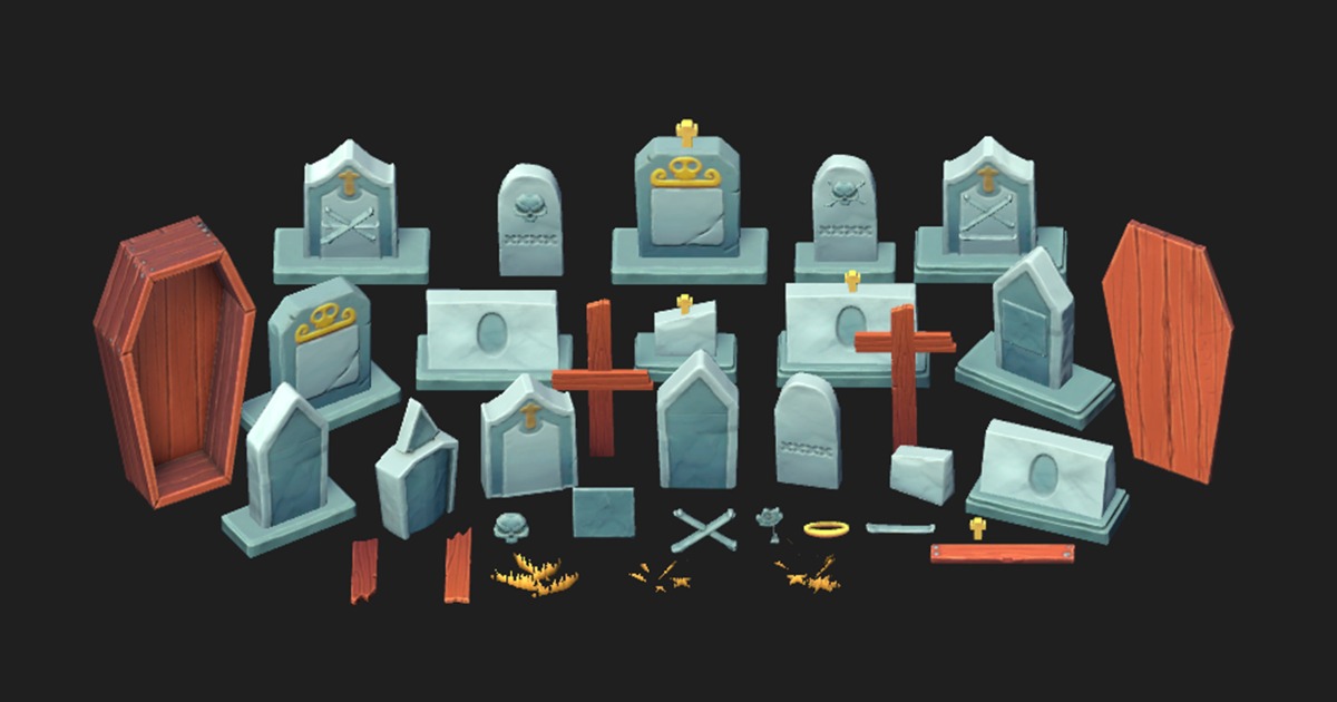 Tomb Unity Source Code PBR Stylized Tombs Pack | 3D Environments | Unity Asset Store