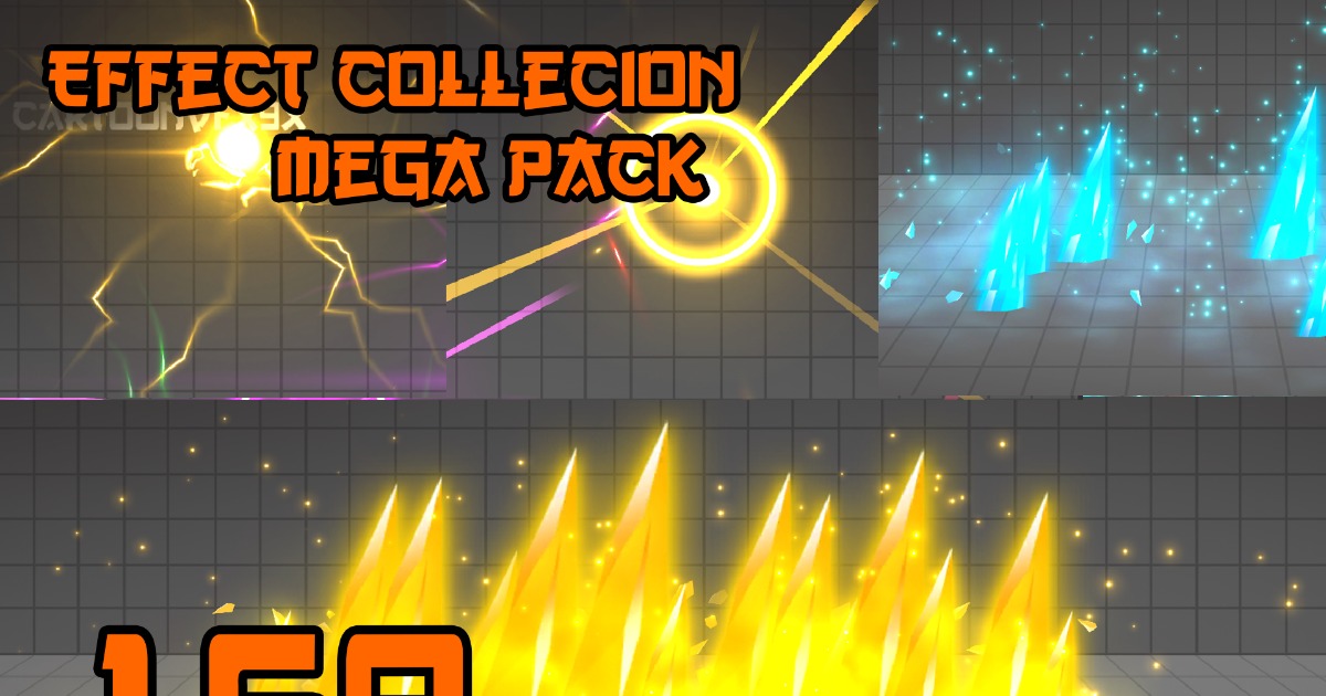 Unity Effects Package Effect Collection Megapack 5 | Fire & Explosions | Unity Asset Store