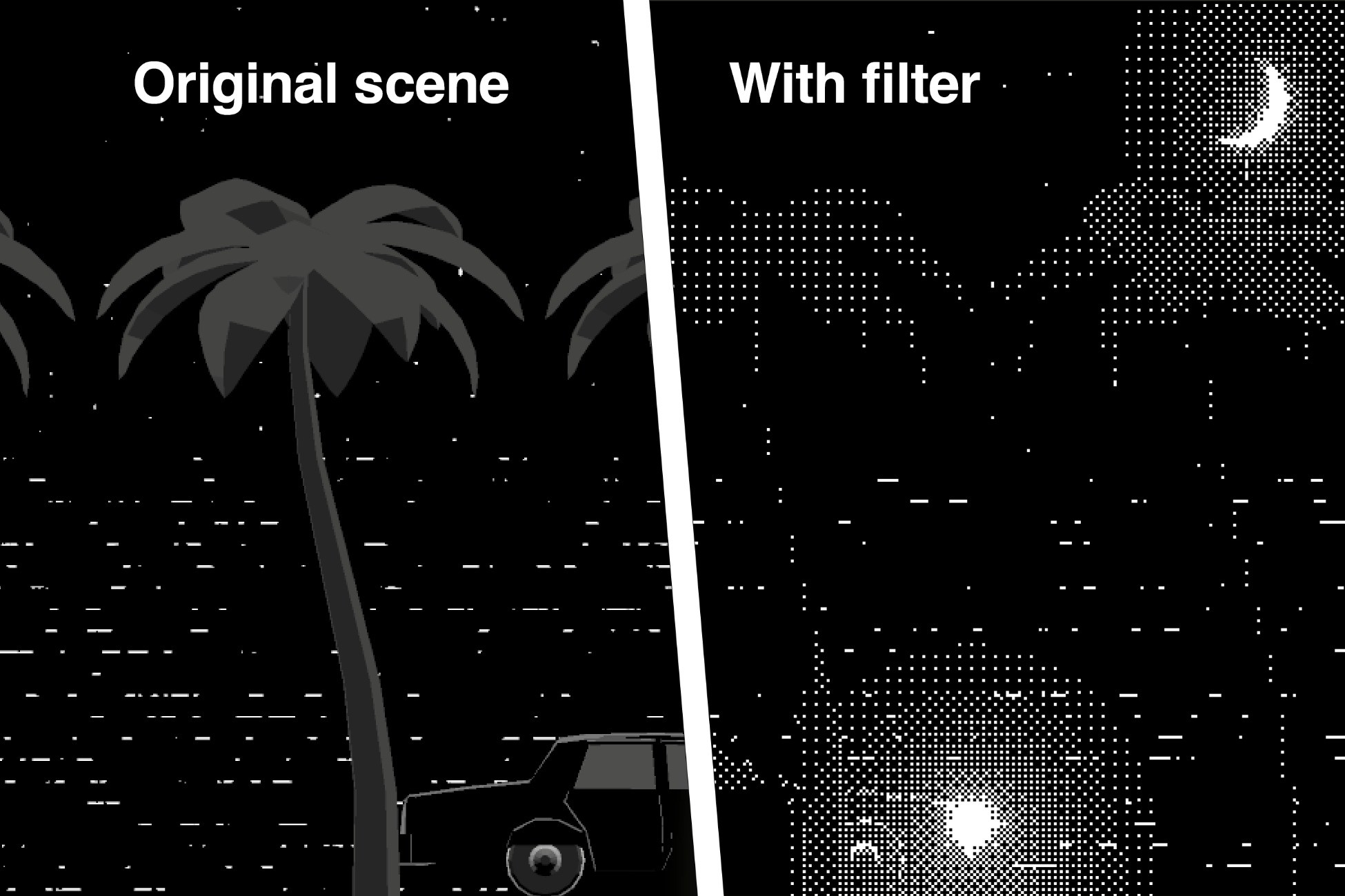 1-Bit Full Screen Pixel Filter (URP) | Fullscreen & Camera Effects ...