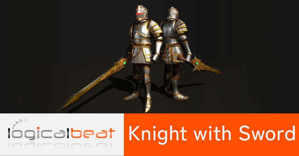 Knight with Sword | 3D Characters | Unity Asset Store