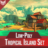 Low-Poly Tropical Island Pack