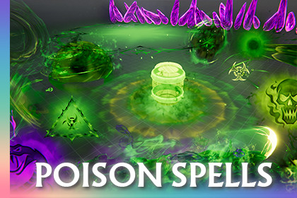 Poison and Acid Stylized VFX