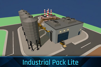 Low Poly Industrial Pack - LITE